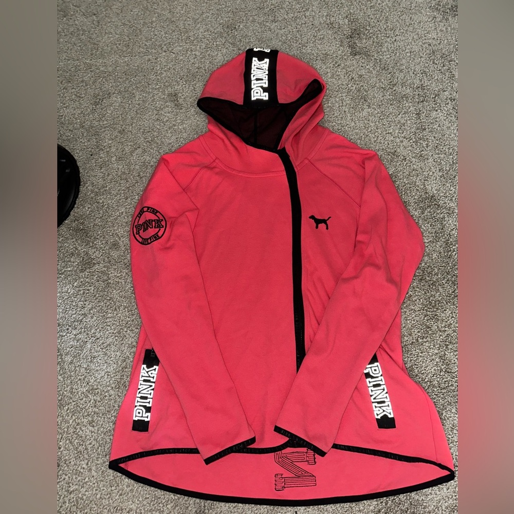 PINK Nation zip up sweater